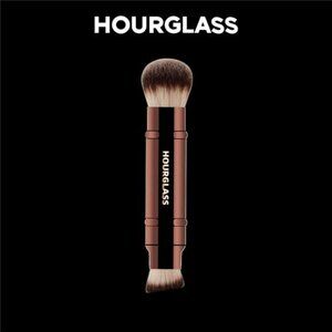 Hourglass Makeup Brush- No.26 Double Head Retractable Foundation Brush Fiber